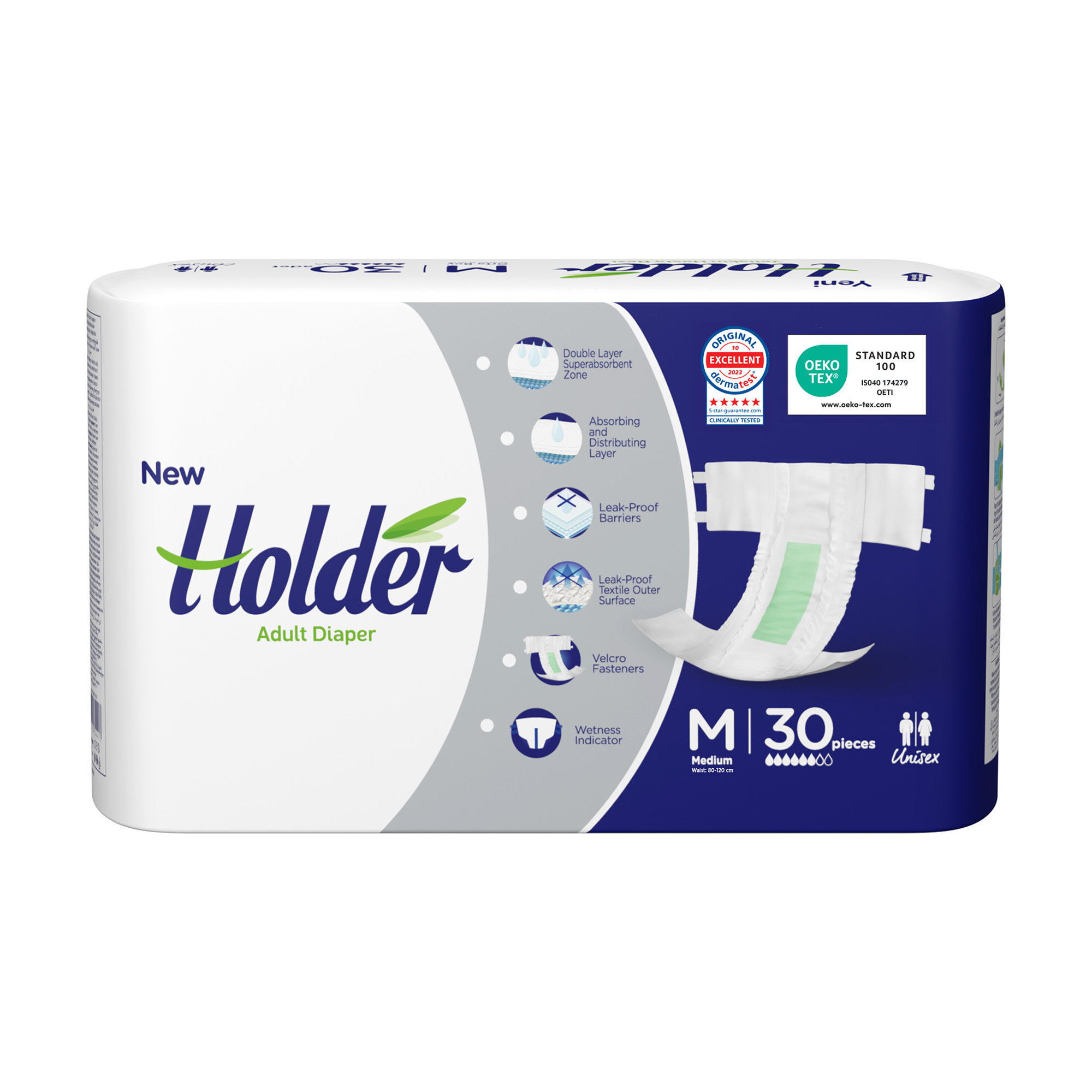 Підгузки для дорослих Holder Adult Diapers Medium, 30 шт